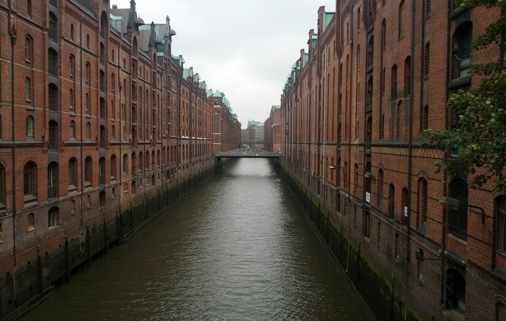 Alster und Speicherstadt in Hamburg